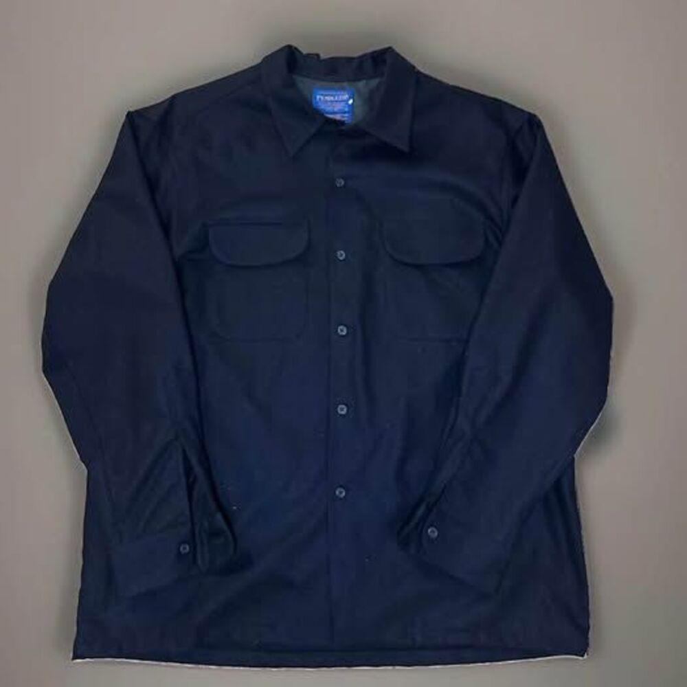 Vintage Pendleton Navy Board Shirt -Men’s